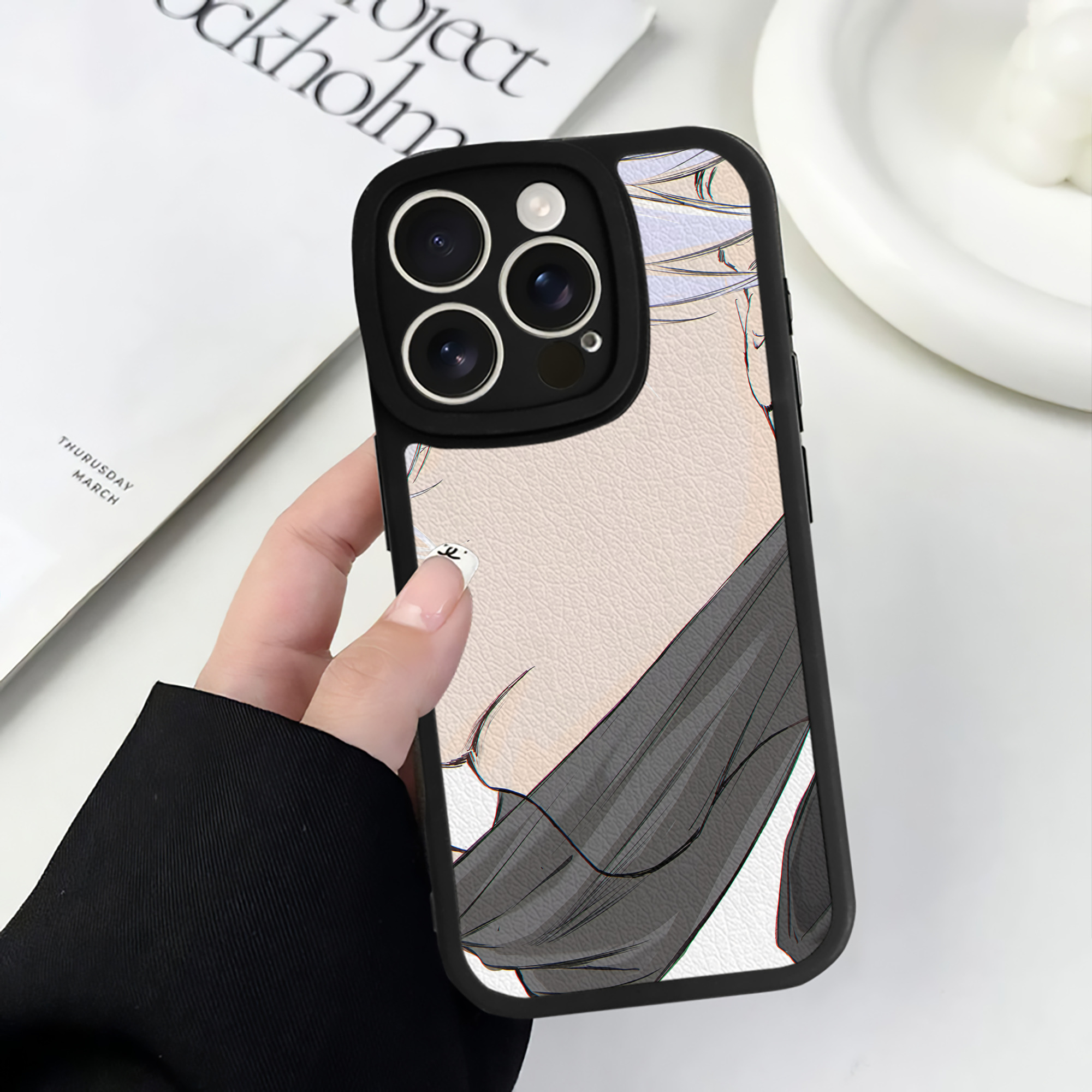 （画像用） SPY×FAMILY间谍家家酒 【iPhone 16シリーズ対応】シリコンスマホケース（レザー調） 材質：シリコン